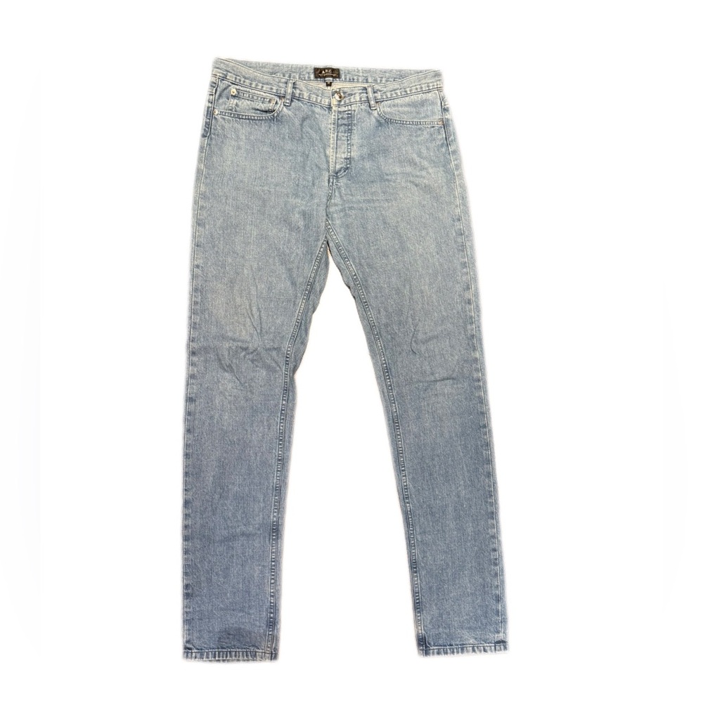 A.P.C. Men's Light Blue Jeans